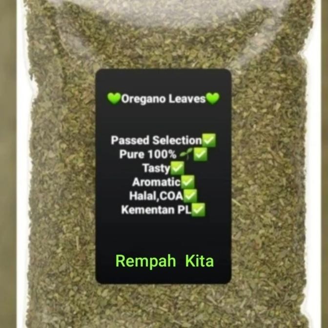 

TERBARU TURKY - OREGANO LEAVES DRIED 1KG / DAUN OREGANO KERING 1KG !!!!!