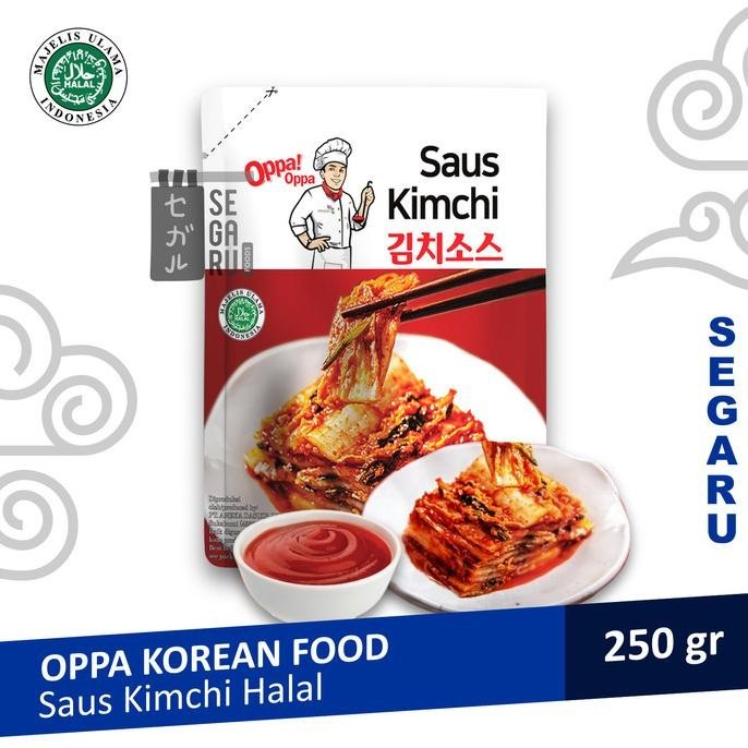 

NEW PRODUK KIMCHI KOREA SAUCE | SAUS KIMCHI HALAL OPPA 250GR !!!!!