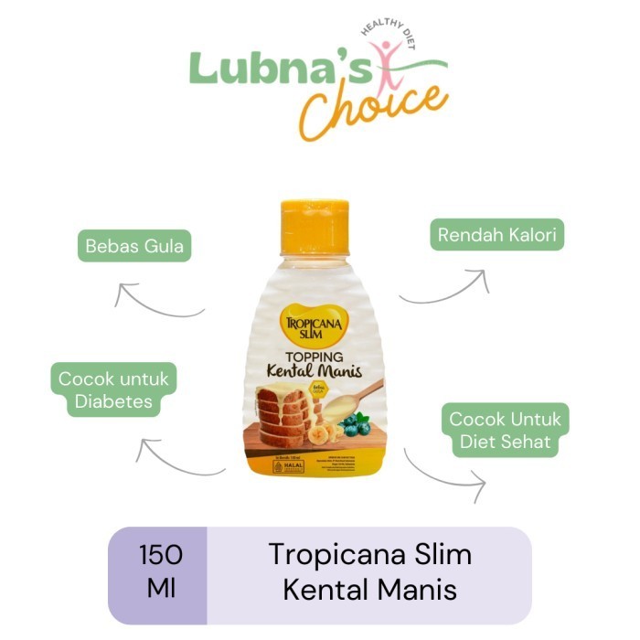 

Tropicana Slim Topping Kental Manis 150 ml K02