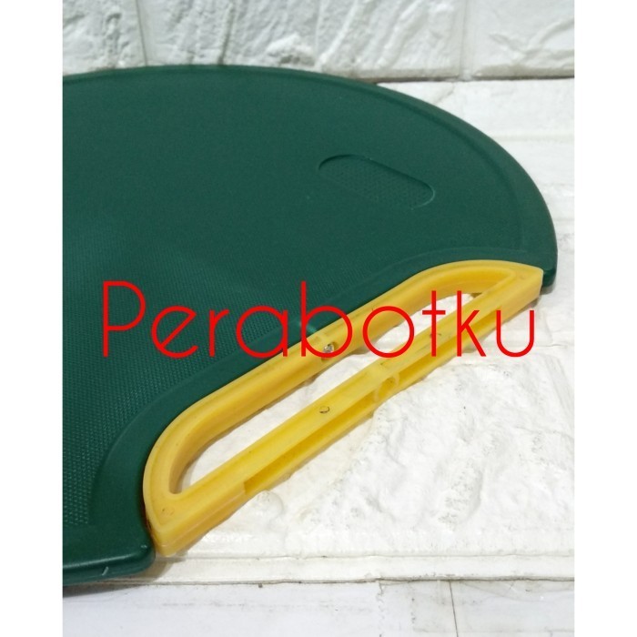 Talenan Bulat Hijau Tm-Th / Talenan Plastik Tebal / Talenan Dapur