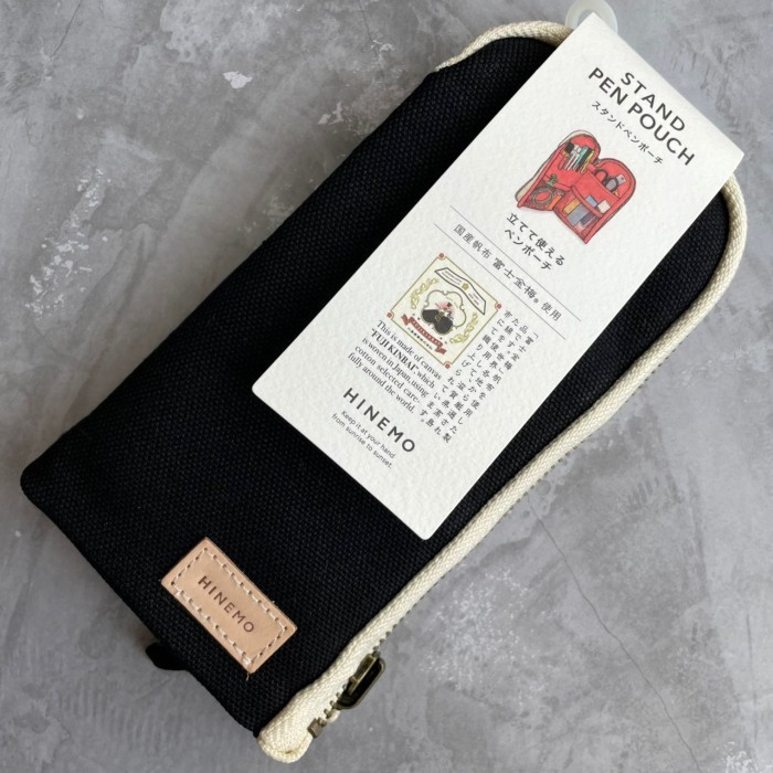 

LIHIT LAB A-7902 HINEMO CANVASS STANDING PEN CASE / TEMPAT PENSIL