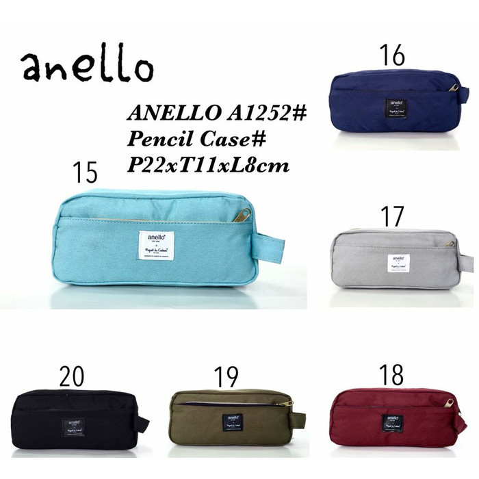 

PROMO PENCIL CASE ANELLO A1252 / TEMPAT PENSIL / KOTAK PENSIL