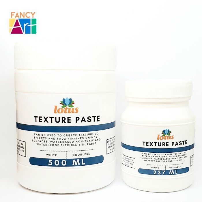 

LOTUS ACRYLIC GESSO TEXTURE PASTE 500ML
