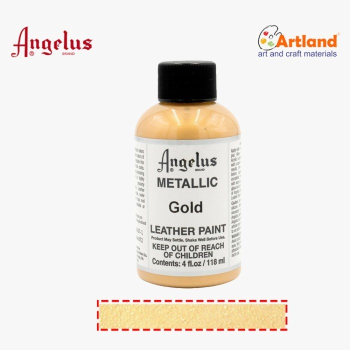 

ANGELUS ACRYLIC LEATHER PAINT 118 ML METALLIC