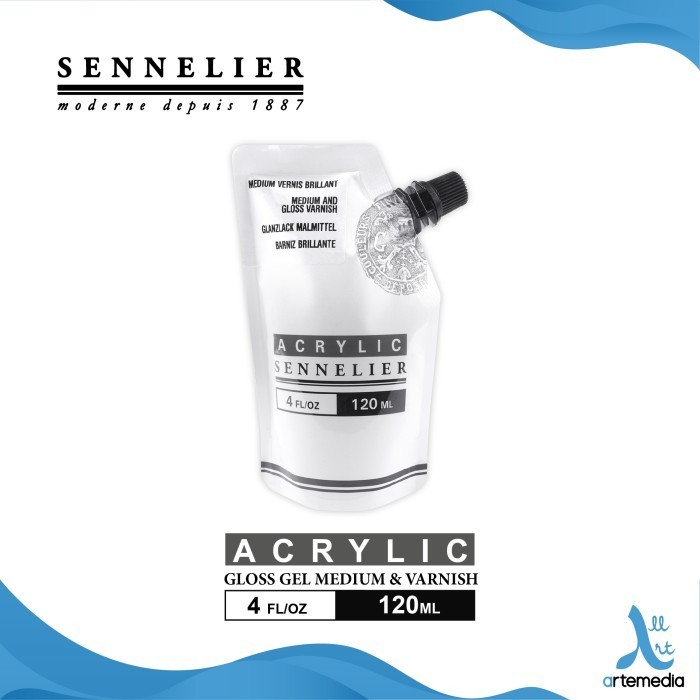 

CAT AKRILIK SENNELIER 120ML GLOSS GEL MEDIUM AND VARNISH ACRYLIC