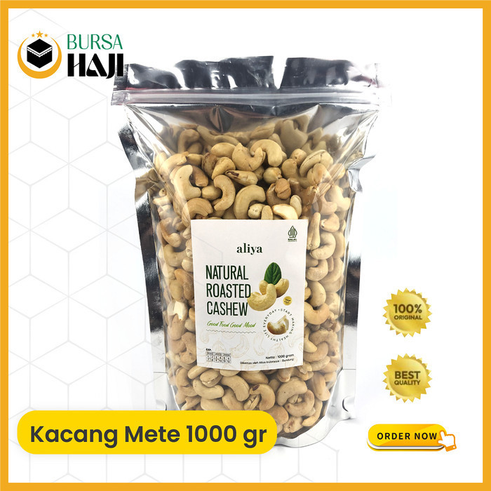 

KACANG METE PANGGANG ORIGINAL 1KG/ NATURAL ROASTED CASHEW