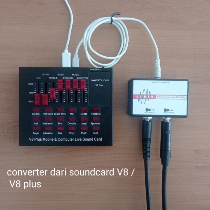 

er guitar soundd v8 v8s 2 input suara jernih berqualitas