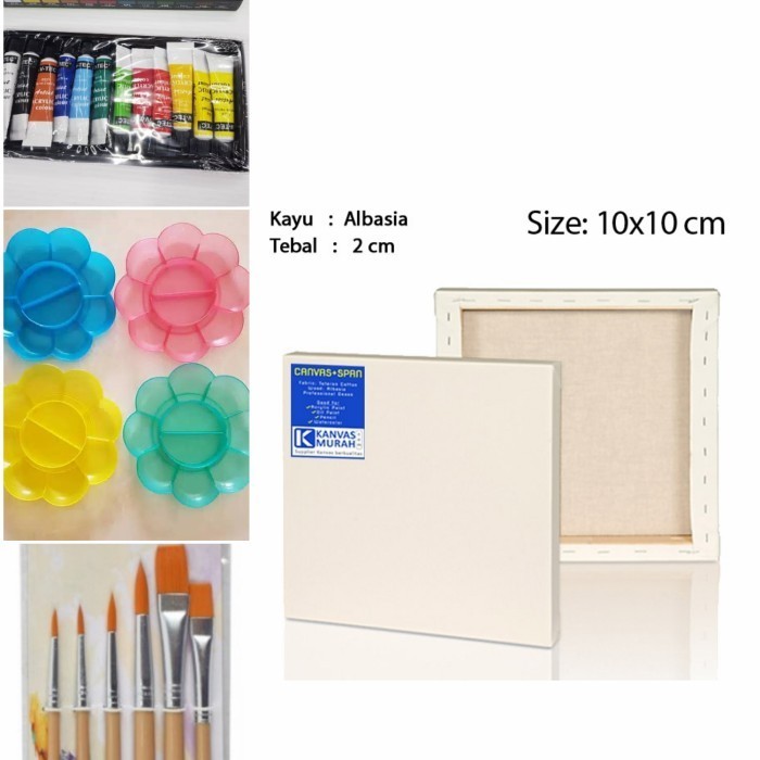 

PAKET KANVAS LUKIS + KANVAS LUKIS 10X10