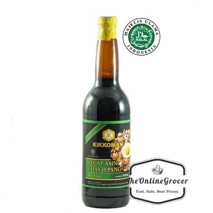 

BIG SALE KIKKOMAN SOY SAUCE/KECAP ASIN HALAL MUI KHAS JEPANG 620ML !!!!!