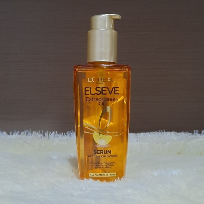 LOREAL ELSEVE EXTRAORDINARY OIL 100ML SERUM 100 ML VITAMIN RAMBUT GOLD