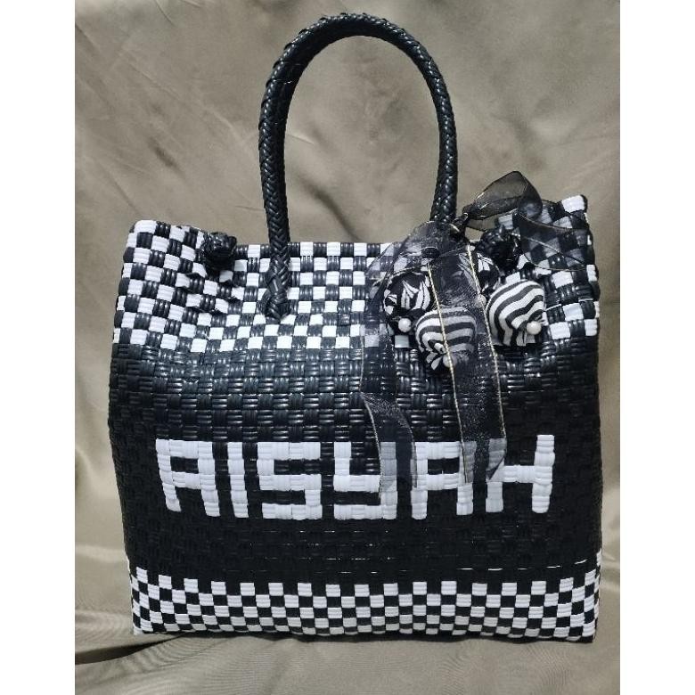 ORIGINAL tas anyaman pakai nama sr-32