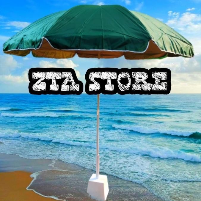 payung tenda 2 lapis 220cm payung pantai double uv payung bazar cafe