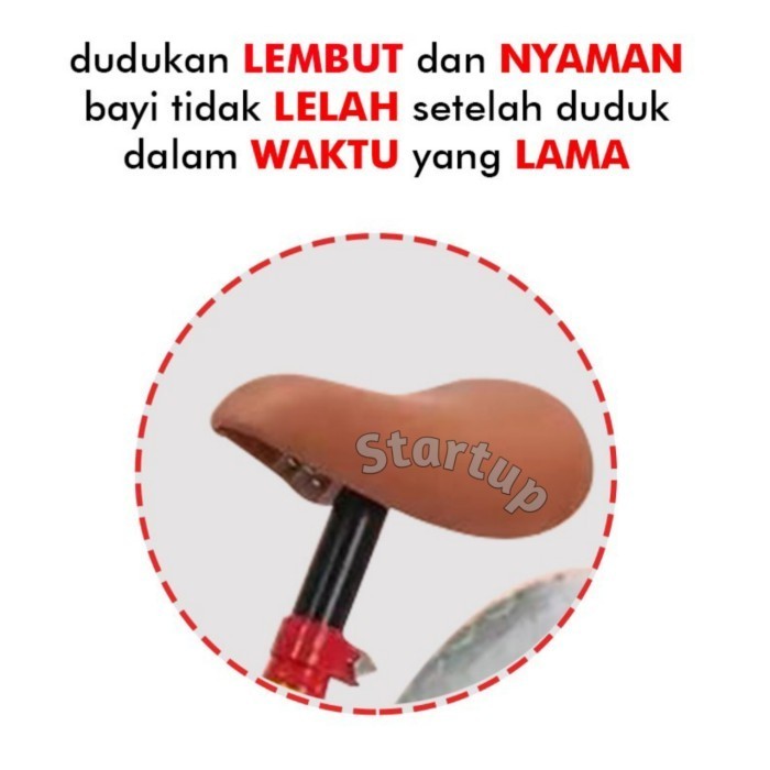 Sepeda Anak Pushbike Balance Bike Anak Roda 2 Sepeda Keseimbangan Anak