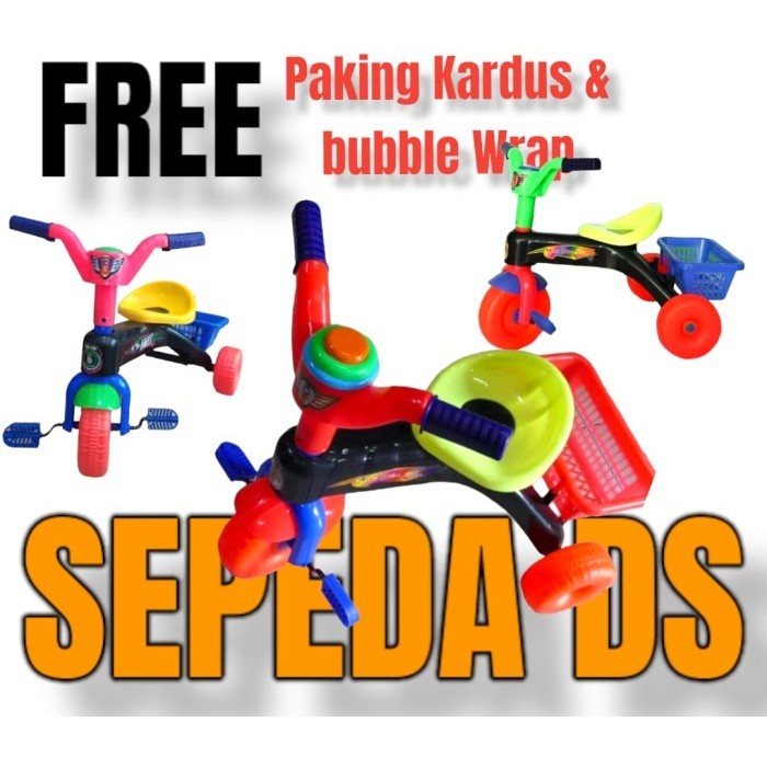 Sepedah Roda 3 Mainan Anak Sepeda Sinchan Sepeda Ds Sepeda Plastik