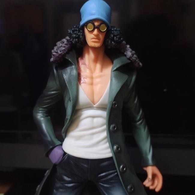 One Piece Figure Admiral Marine Aokiji Kuzan Led
