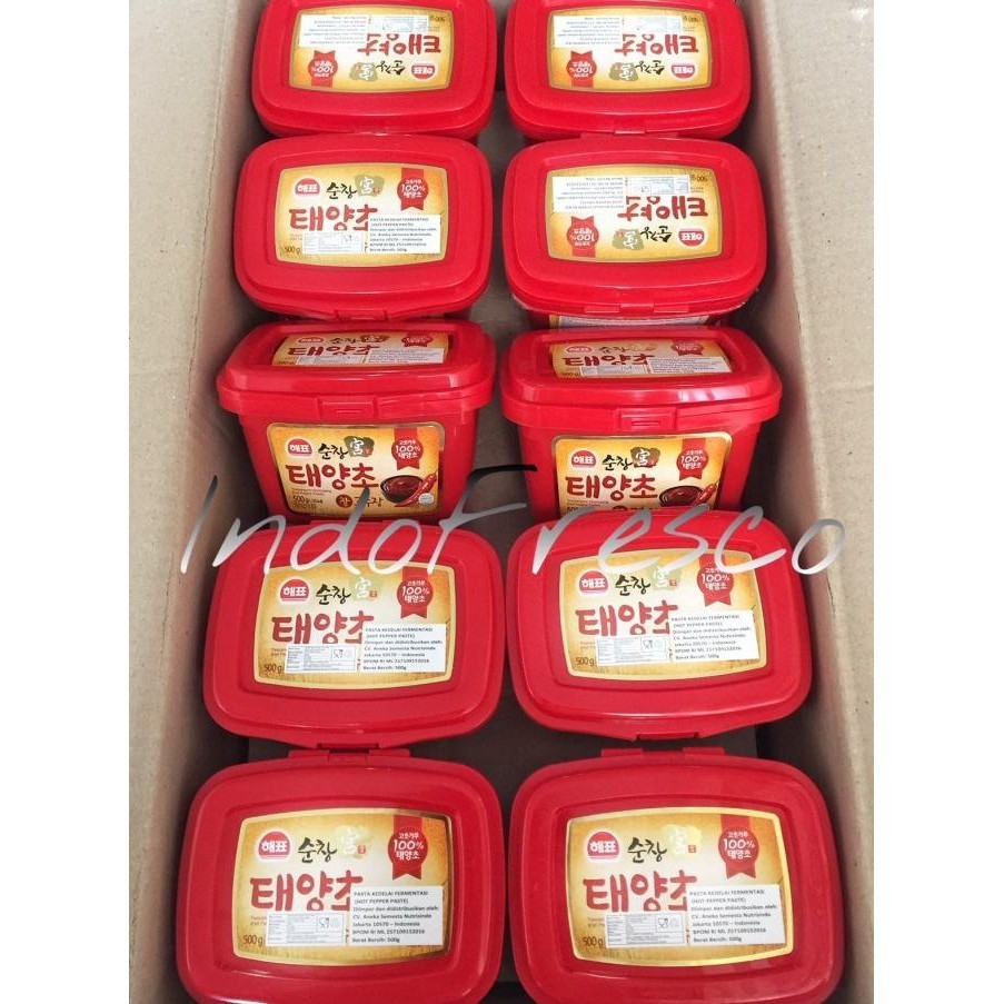 

TERBARU SAJO GOCHUJANG / SAMBAL PASTA KOREA/ HOT PEPPER PASTE- 500GR !!!!!