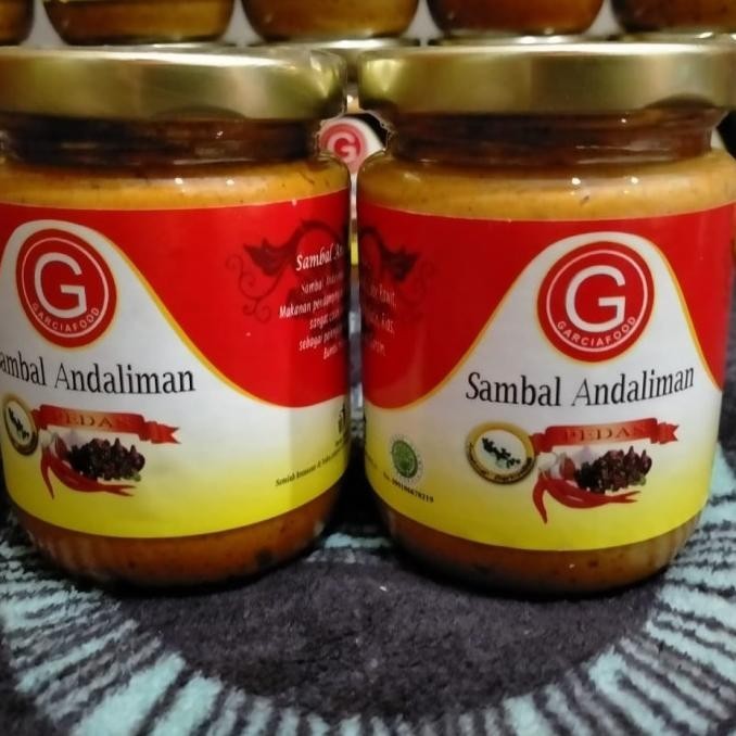 

NEW PRODUK SAMBAL ANDALIMAN ORIGINAL 220 GR !!!!!