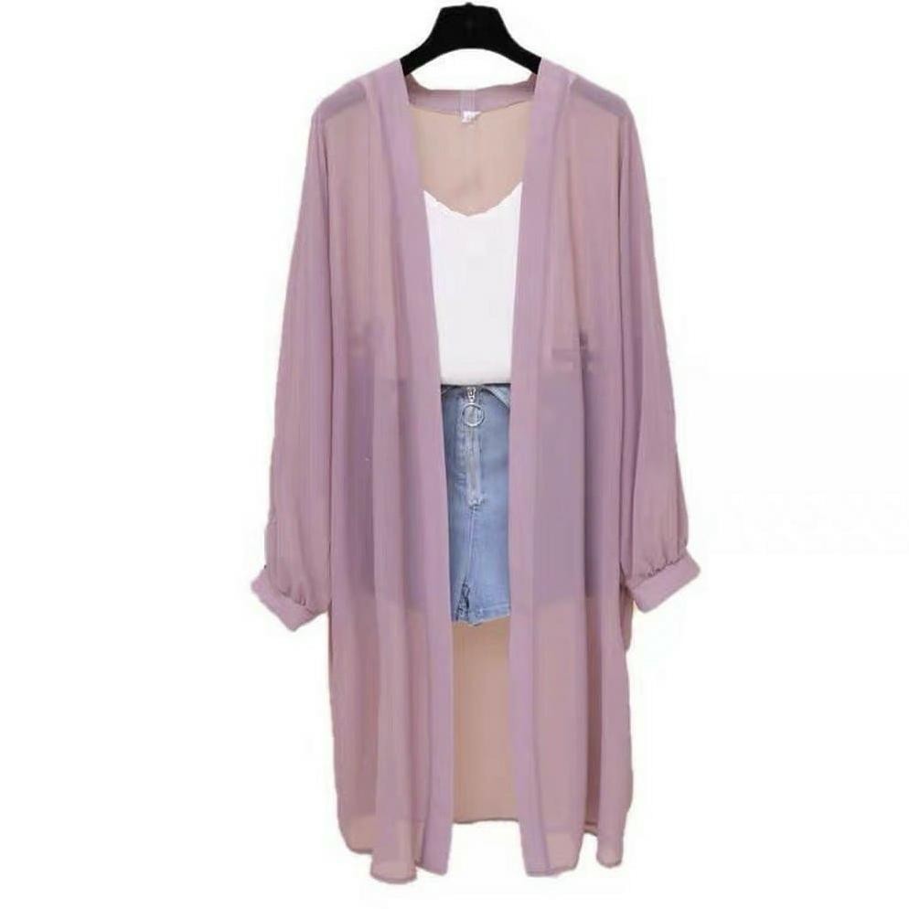 FUZ-611 /Cardigan/Outer/OuterWanitaRemaja/Baju Trend Kekinian AMILY CARDY SR Bahan Ceruty Outer Wani