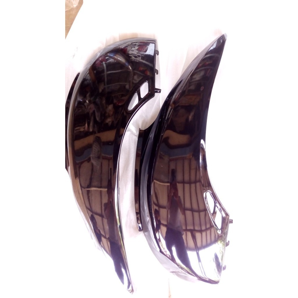 [OJOL] WIN - Cover Body Scoopy Karbu Hitam Violet (Samping Besar)