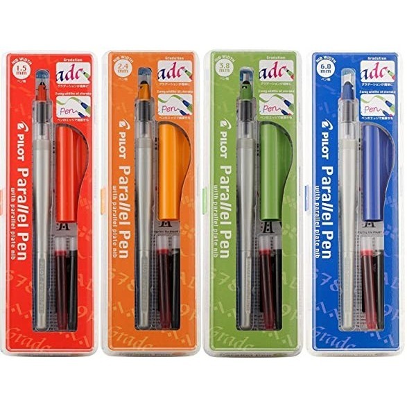 

pilot parallel pen caligraphy satuan ada 4 ukuran