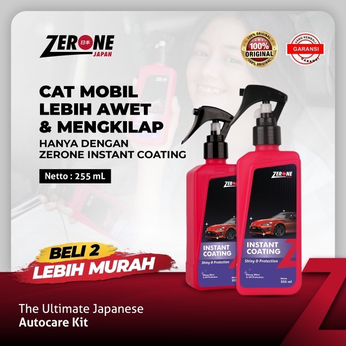 Gkilat Instant Coating Zerone Japan Gkilap Body Kaca Mobil