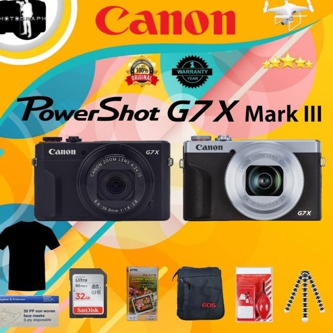 CANON POWERSHOT G7X MARK III / CAMERA CANON G7X III