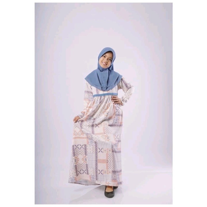 Elzatta Sarimbit Gamis Anak Perempuan Gamis Sarimbit Anak Granada Patchwork