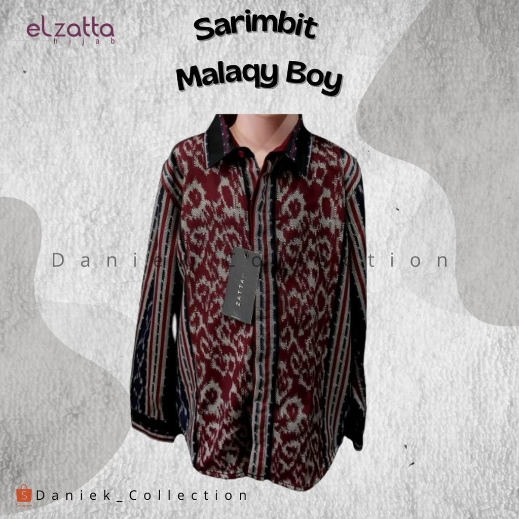 Elzatta Sarimbit Setelan Koko Anak Tangan Panjang Sarimbit Malaqy