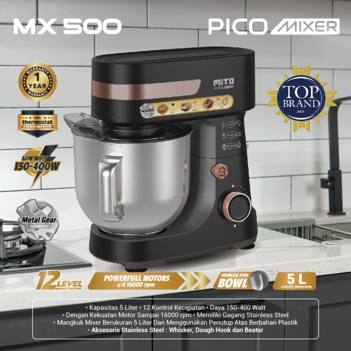 ```````] Stand Mixer MITO 5 liter MX500