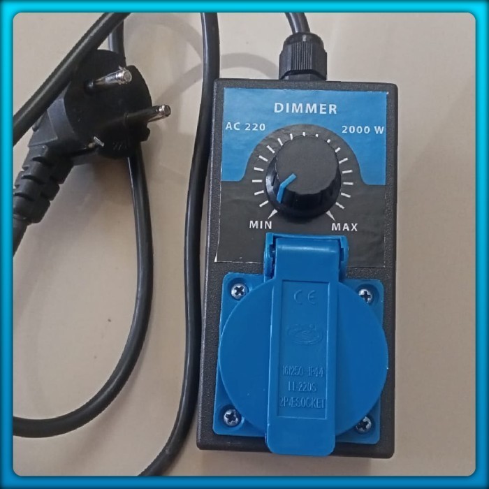 Sau Pengatur Kecepatan Mesin Bor Grinda Gerinda Dinamo Blower Dimmer