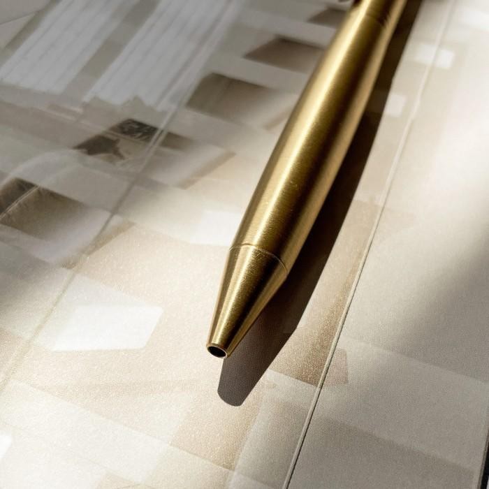 

Gold Brass Pen Round Import