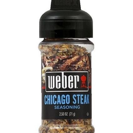 

Weber Chicago Steak Seasoning 25gr Repack Bumbu Bubuk Tabur Daging AS99