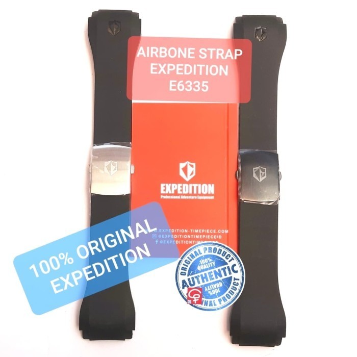 RUBBER EXPEDITION ORIGINAL E6335 E 6335 MC AIRBORNE TALI JAM TANGAN HARGA KHUSUS