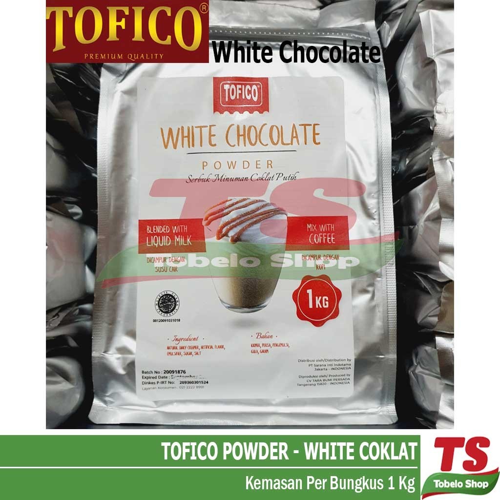 

Tofico White Chocolate Powder / Tofico Powder White Chocolate / Bubuk Numan White Chocolate / Tofico