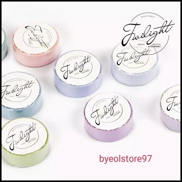 

DISKON 15MMX8M TAPE / SELOTIP WASHI JEPANG WARNA PELANGI UNTUK DEKORASI !!!