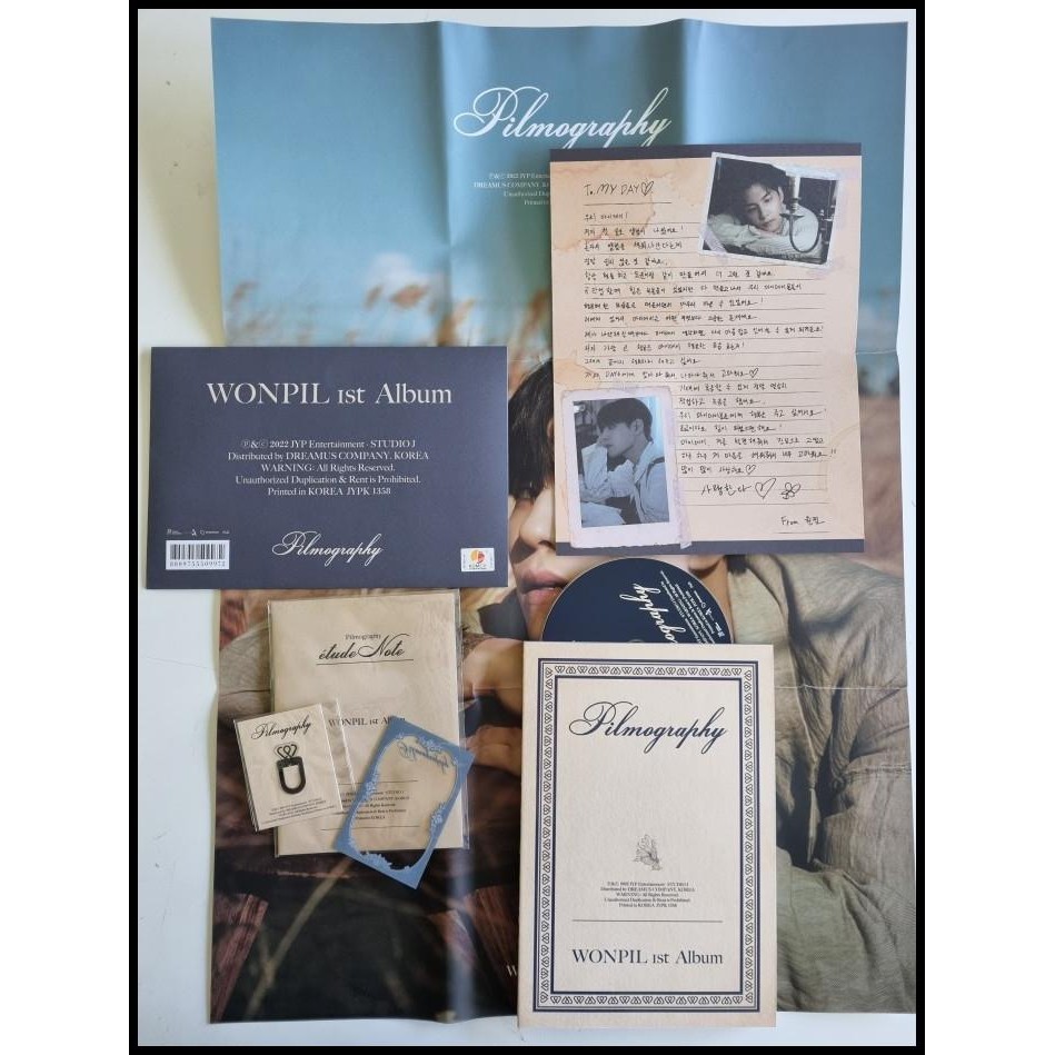 TERBARU WONPIL (DAY6) 1ST ALBUM - PILMOGRAPHY UNSEALED