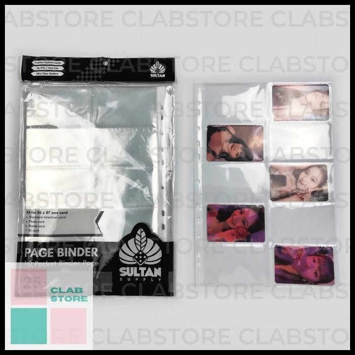 

GRATIS ONGKIR SULTAN 10P PAGE A4 10 POCKET RING BINDER ALBUM KPOP SLEEVE BINDER !!!!!