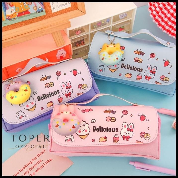 

BEST DEAL TOPER KOTAK PENSIL SQUISHY LUCU KAIN PENCIL CASE AESTHETIC MULTIFUNGSI !!!!!!!
