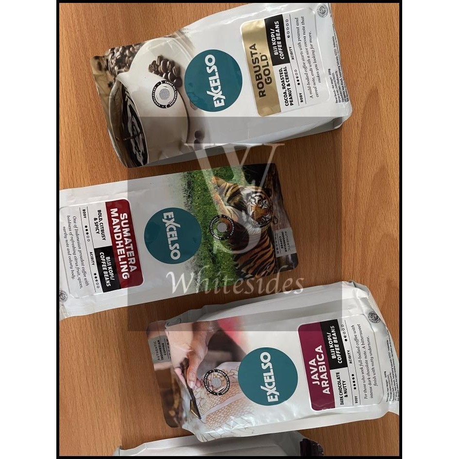 

HOT DEAL CLASSIC - EXCELSO WHOLE BEAN BUBUK ROBUSTA TORAJA JAVA LUWAK KALOSI !!!!!!