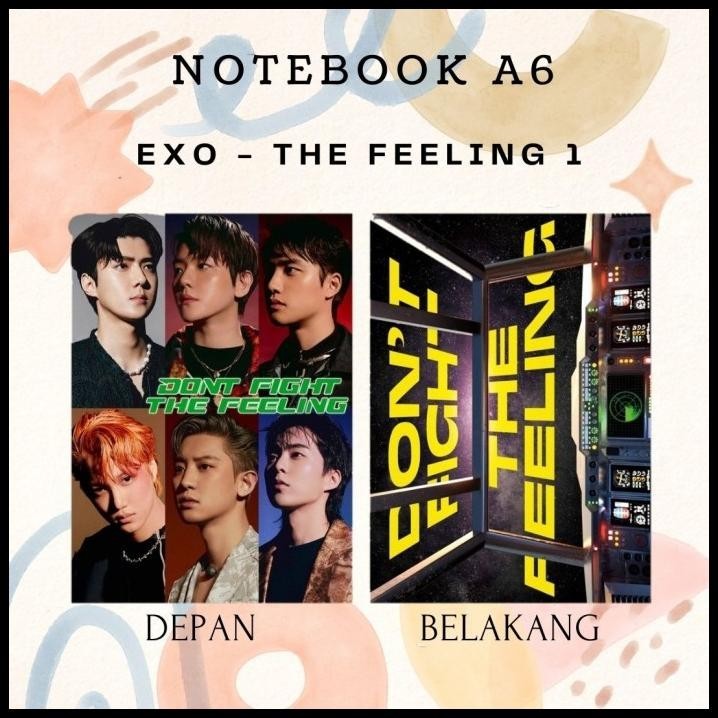 

TERBARU BUKU / NOTES EXO A6 NOTEBOOK !!!!!!!