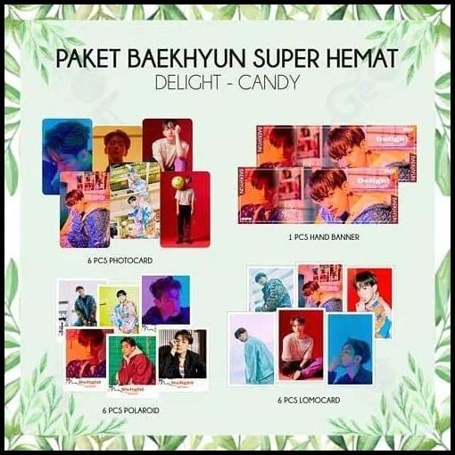 

HOT DEAL PAKET HEMAT BAEKHYUN CANDY !!!!