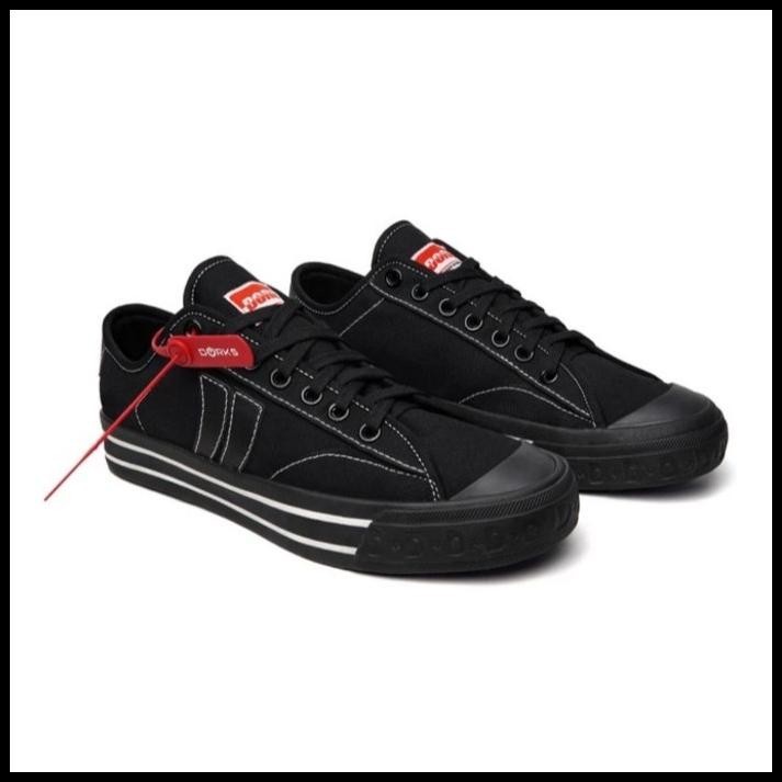 TERMURAH SEPATU SNEAKERS DORKS METRO FULL BLACK - SIZE 43 