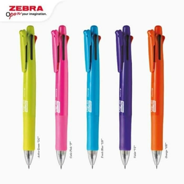 

zebra clip on multi pulpen Import