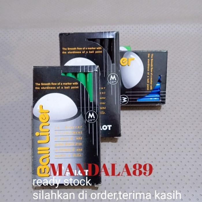 

Pen BallLiner merk Pilot Import