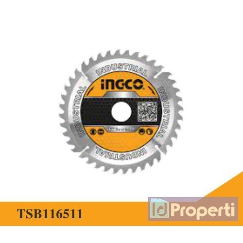 Ingco TSB116511 Circular Saw 6 1/2 inch 24T Mata Gergaji TCT Kayu Wood