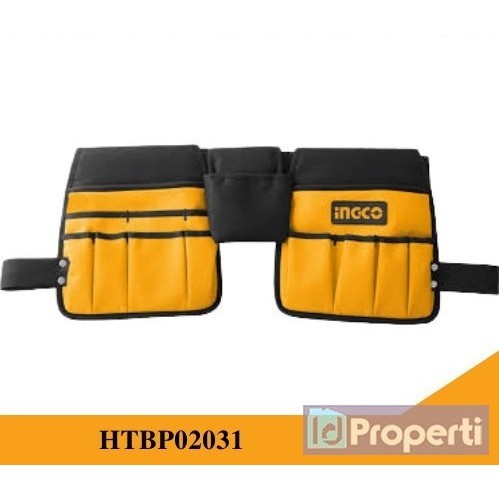 Ingco HTBP02031 Bag Tool Belt 2 Side 10kg Tas Pinggang Perkakas Sabuk