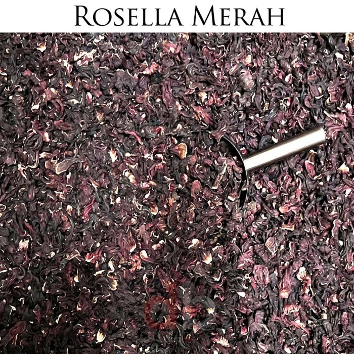

DR7 Rosella Merah 1kg Rosela Ungu 1kg