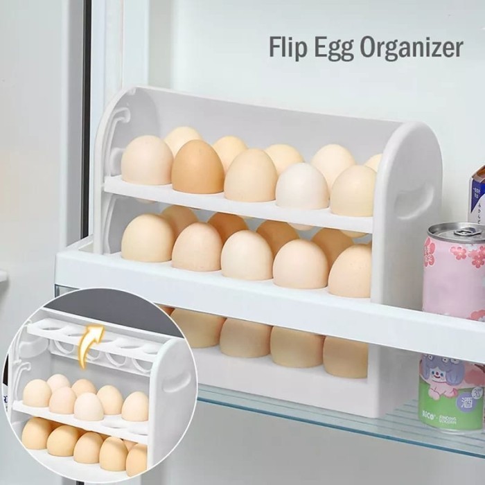 Tempat Telur 3 Susun/ Rak Telur 3 Tingkat