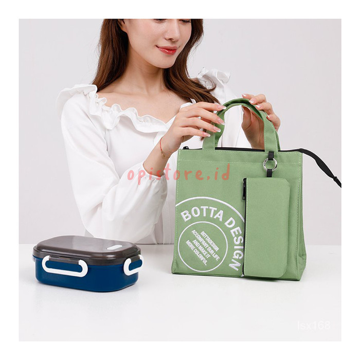 Tas Bekal Makan Makanan Siang Tahan Panas Tas Pendingin Makanan Besar