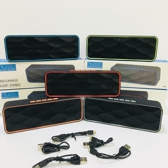Speaker Wireless Bluetooth A2DP Stereo Mega Bass